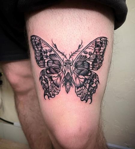 Tattoos - Brennan Walker Death Moth - 144583